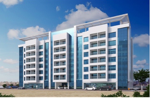 B+G+6+R project in Dubai, UAE