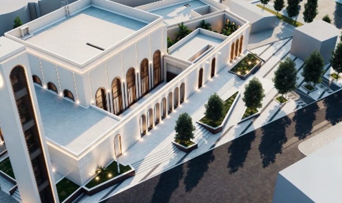 Latifa Hospital mosque project in Dubai, UAE