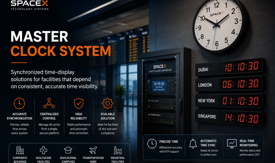 Master Clock System system