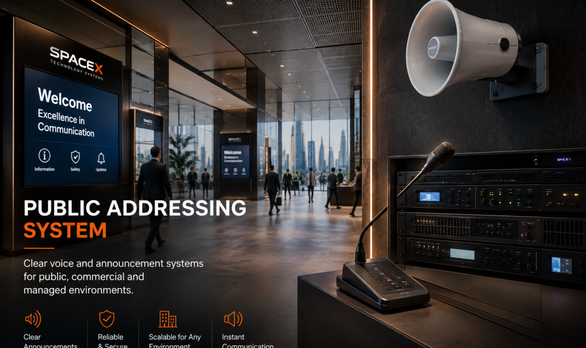 Public Addressing System system